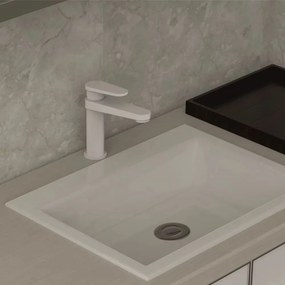Baterie lavoar Inter Ceramic Bianka monocomanda alb mat