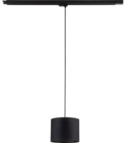 Lustră pe cablu pentru sistem de șină trifazic TRACER 1xE27/15W/230V d. 20 cm negru