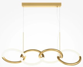 Lustra LED suspendata design modern Node auriu
