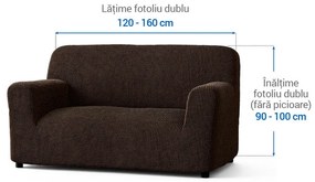 Huse bielastice COSTINA tutunului fotoliu dublu (l. 120 - 160 cm)