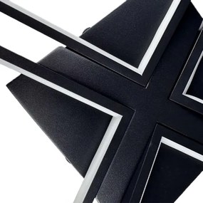 Plafonieră LED dimabilă LED/115W/230V 3000-6500K negru + telecomandă