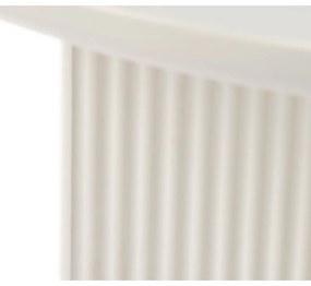 Măsuță de cafea gri deschis rotundă ø 80 cm Palma – Unique Furniture