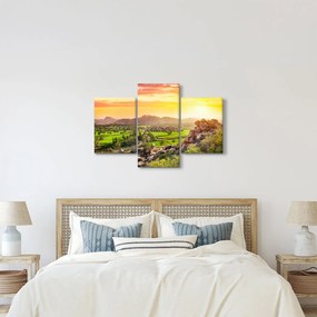 Tablou cu valea Hampi în India (90x60 cm)
