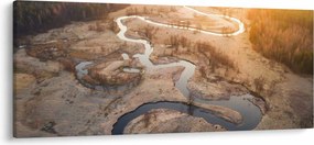 Tablou - Răsărit la Meander (120x50 cm)