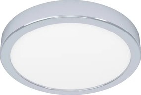 Eglo 901763 - Plafonieră LED pentru baie FUEVA LED/11,5W/230V Ø21,1 cm IP44 crom