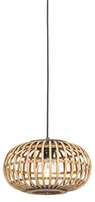 Lampa de suspendare orientala bambus 32 cm - Amira