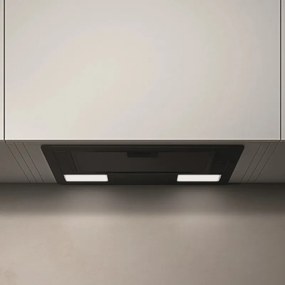 Hota de bucatarie incorporabila Elica Era C BL 52, 146 W, 52 cm, Clasa D, 368 m³/h, Iluminare LED, Negru