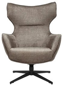Fotoliu pivotant VOGUE catifea taupe
