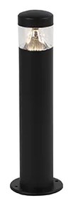 Lampă modernă pentru exterior neagră 40 cm IP44 cu LED - Roxy