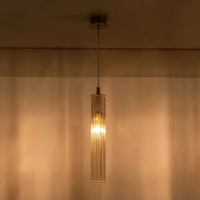 Zuma Line 1220 - Lustră suspendată pe cablu ARIA, 1xE14/7W/230V, aurie