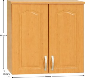 Dulap de sus, arin, LORA MDF NEW KLASIK W80/736
