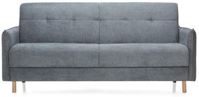 Canapea Extensibilă 3 locuri STONE, cu ladă de depozitare, 210x70x98 cm, Aston-Gri