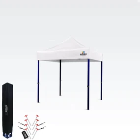 Cort pliabil 2x2m  - fara 3 pereti - Alb