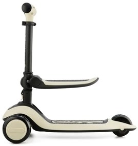 KINDERKRAFT - Trotinetă 2în1 pentru copii HALLEY Stone white