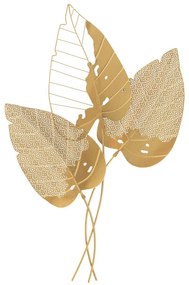 Deco perete Gold Leaf 53/4/84,5 cm