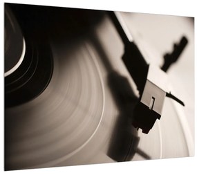 Tablou cu detailu cu palcă de gramofon (70x50 cm), în 40 de alte dimensiuni noi