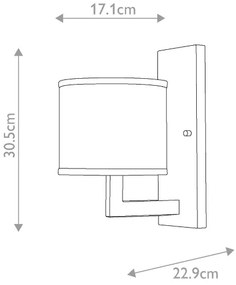 Hinkley HK-HAMPTON1-BB - Aplică de perete HAMPTON, 1xE27/60W/230V, aurie