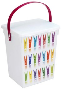 Recipient pentru detergent 5 L, Alb