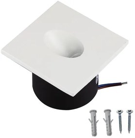 Corp de iluminat LED pentru scări LED/3W/230V 3000K alb