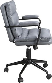 Scaun de birou pivotant design LUX Grey