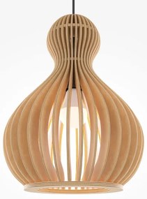 Lustră pe cablu Maytoni MOD192PL-01W1 ROOTS 1xE27/40W/230V d. 30 cm bej