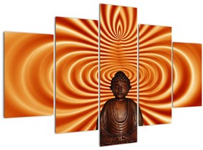Tablou cu statuie mică (150x105 cm)
