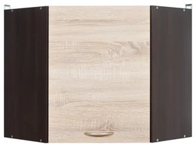 Dulap superior de bucătărie, de colț Junona line GNWU/57/LP (stejar sonoma). 742478