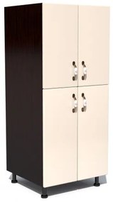 Soldat 60 cu 4 usi Zebra MDF vanilie simplu