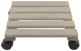 Bază mobilă pentru ghiveci din lemn (înălțime 8 cm) – Esschert Design