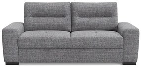 Canapea extensibilă COMO, 3 locuri, gri deschis