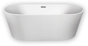 Cada freestanding, Florida, Denisa P-170, ovala, cu instalatie completa, alb