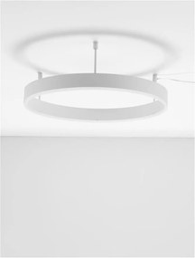 Lustra/Plafoniera LED dimabila design circular MOTIF 60cm