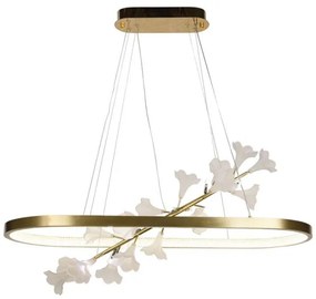 Lustră LED dimabilă pe cablu LED/55W/230V 3000-6500K + telecomandă