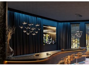 Lustră LED dimabilă pe cablu Eglo 390403 PARATEBUENO 17xLED/3W/230V crom