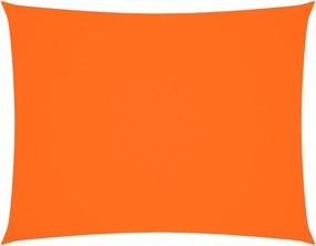vidaXL Parasolar, portocaliu, 3,5x5 m, țesătură oxford, dreptunghiular