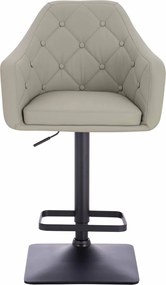 HR831KW Scaun Culoare in Piele Ecologica Premium Soft cu Bază Neagră