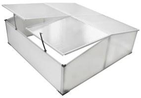 Pavilion protecție frig cu acoperiș 4 panouri 108x41x110 cm