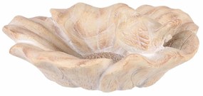 Adăpătoare pentru păsări cu flori și păsărel,ceramică MgO, 36 x 38 x 16 cm