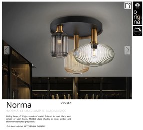 Lustra aplicata moderna dimabila Norma 3L