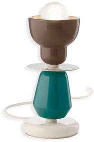 Veioza din ceramica design italian realizata manual BERIMBAU