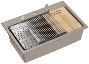 Chiuveta din granit MARC 110 WORKSTATION bej