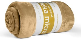 Pătură din microflanel cu imitație de mielușel