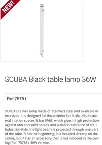 Lampa LED de iluminat exterior SCUBA 36W