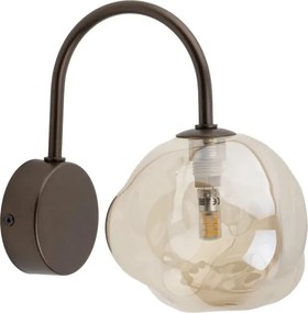 Brilagi - Aplică de perete VULCANO 1xG9/8W/230V bronz/bej fumuriu