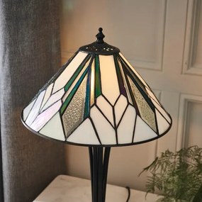 Endon 70365 - Lampă de masă Tiffany ASTORIA 1xE14/40W/230V Ø 30 cm
