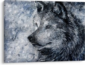 Tablou - Lupul din desene animate (70x50 cm)