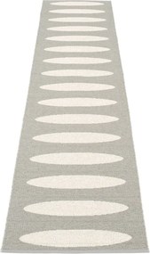 Covor tip traversă pentru interior și exterior gri 70x300 cm Ella Warm Grey – Pappelina