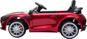 Masinuta Electrica cu acumulator pentru copii NOVOKIDS™ Mercedes AMG GTR , Roti din Cauciuc EVA, 3-8 ani , usi cu deschidere , Baterie12V, 2 Viteze,