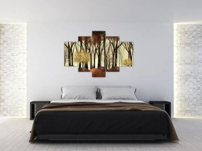 Tablou - Pădure decorativă (150x105 cm)