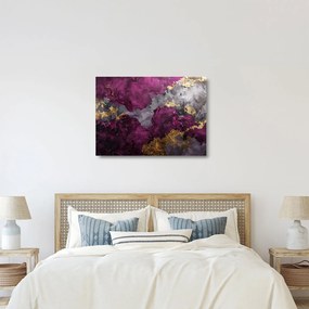Tablou pe sticlă - Texturizarea abstracției (70x50 cm)